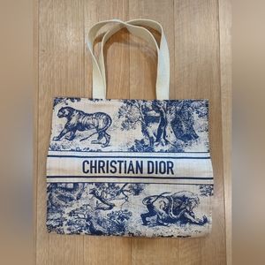 Christian Dior Dioriviera Tote bag Beige and blue VIP GIFT